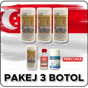4 Botol Maajun Dhab 1 Botol Herba Nadi 1 Botol Minyak